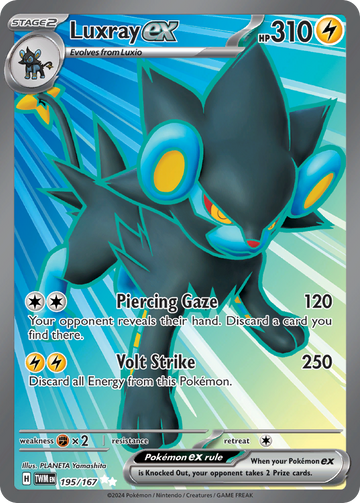 195/167 - Luxray ex - [Ultra Rare]