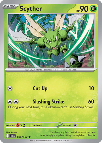 001/162 - Scyther - [Common]