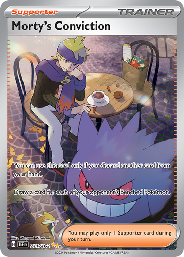 211/162 - Morty's Conviction - [Special Illustration Rare]