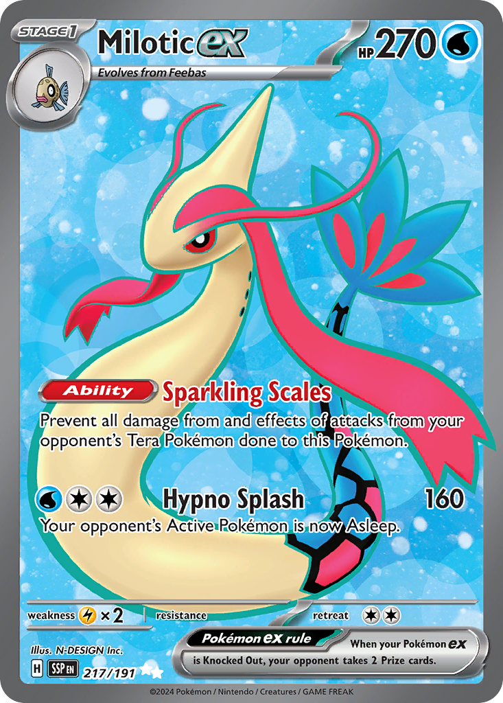 217/191 - Milotic ex - [Ultra Rare]
