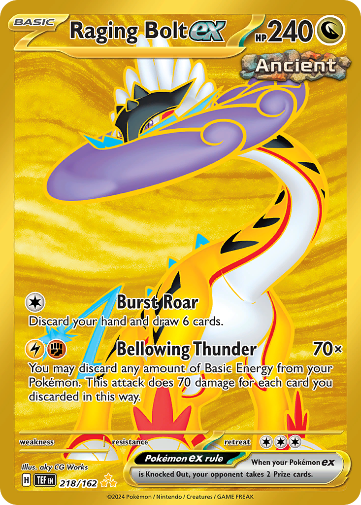 218/162 - Raging Bolt ex - [Hyper Rare]