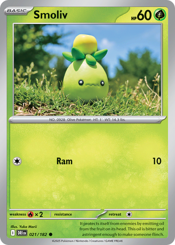 021/182 - Smoliv - [Common] - Reverse Holo