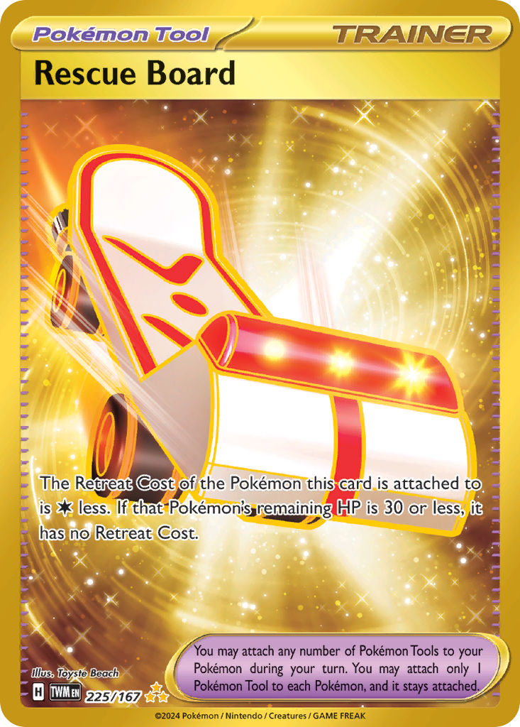 225/167 - Rescue Board - [Hyper Rare]