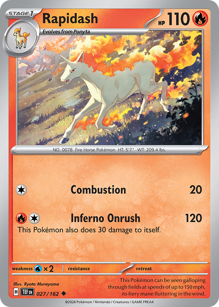 027/162 - Rapidash - [Uncommon]