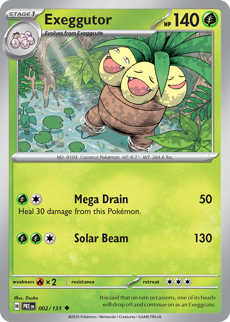 002/131 - Exeggutor - [Uncommon]