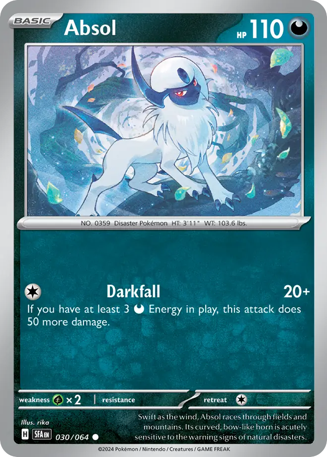 030/064 - Absol - [Common] - Reverse Holo