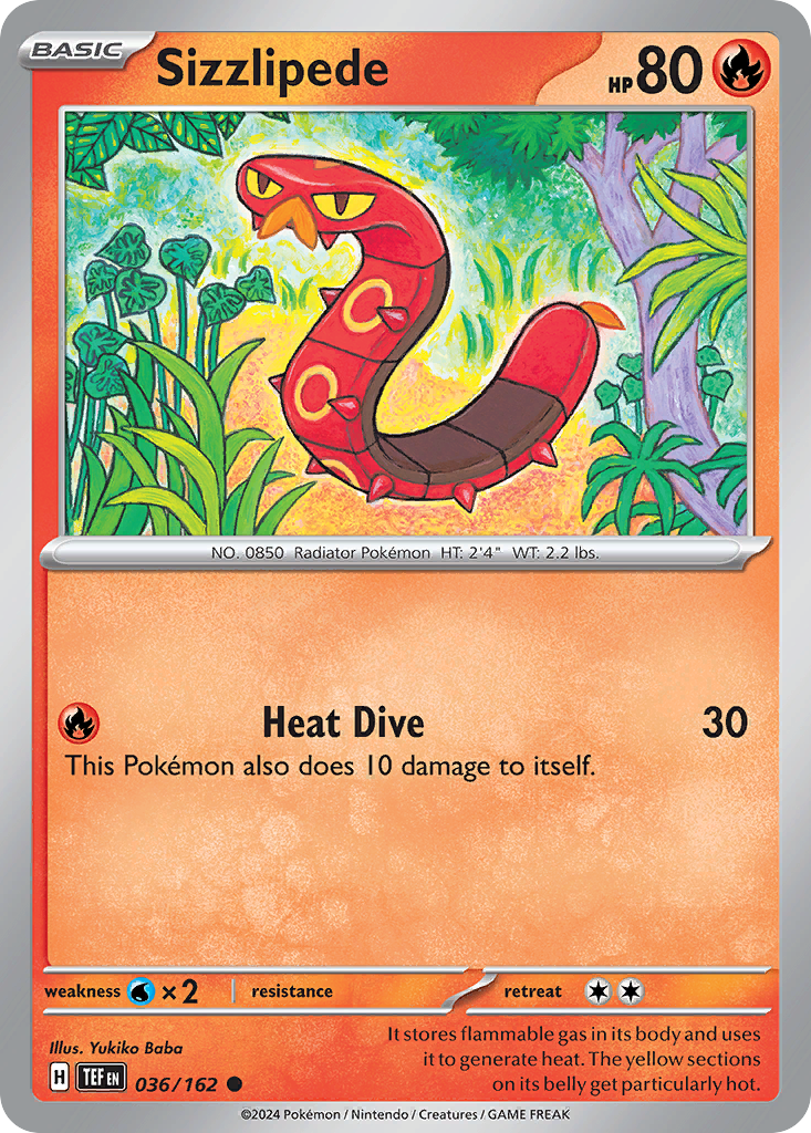 036/162 - Sizzlipede - [Common]