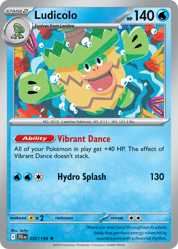 037/159 - Ludicolo - [Rare]