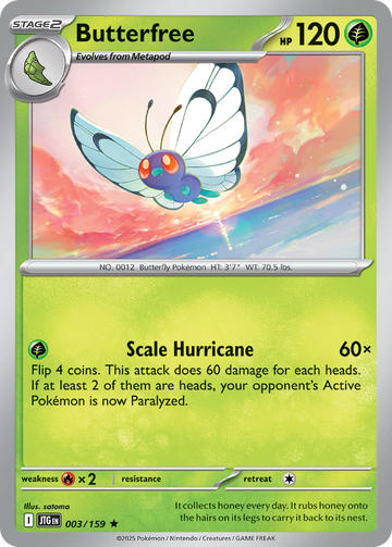 003/159 - Butterfree - [Rare]