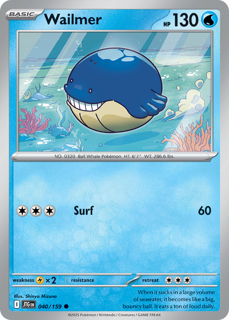 040/159 - Wailmer - [Common] - Reverse Holo