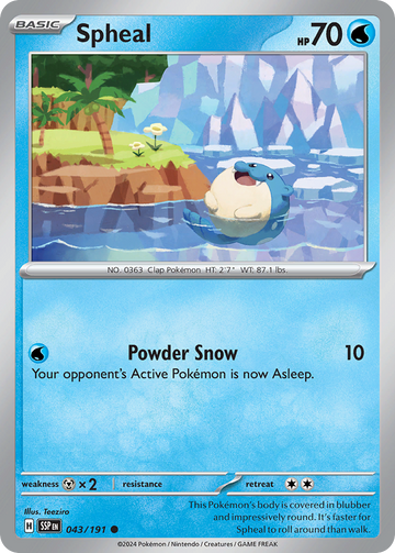 043/191 - Spheal - [Common]