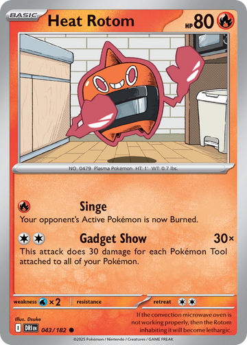043/182 - Heat Rotom - [Common]