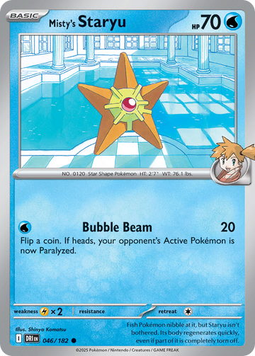 046/182 - Misty's Staryu - [Common]