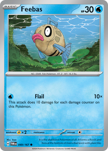 049/167 - Feebas - [Common] - Reverse Holo