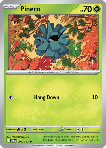 004/182 - Pineco - [Common] - Reverse Holo