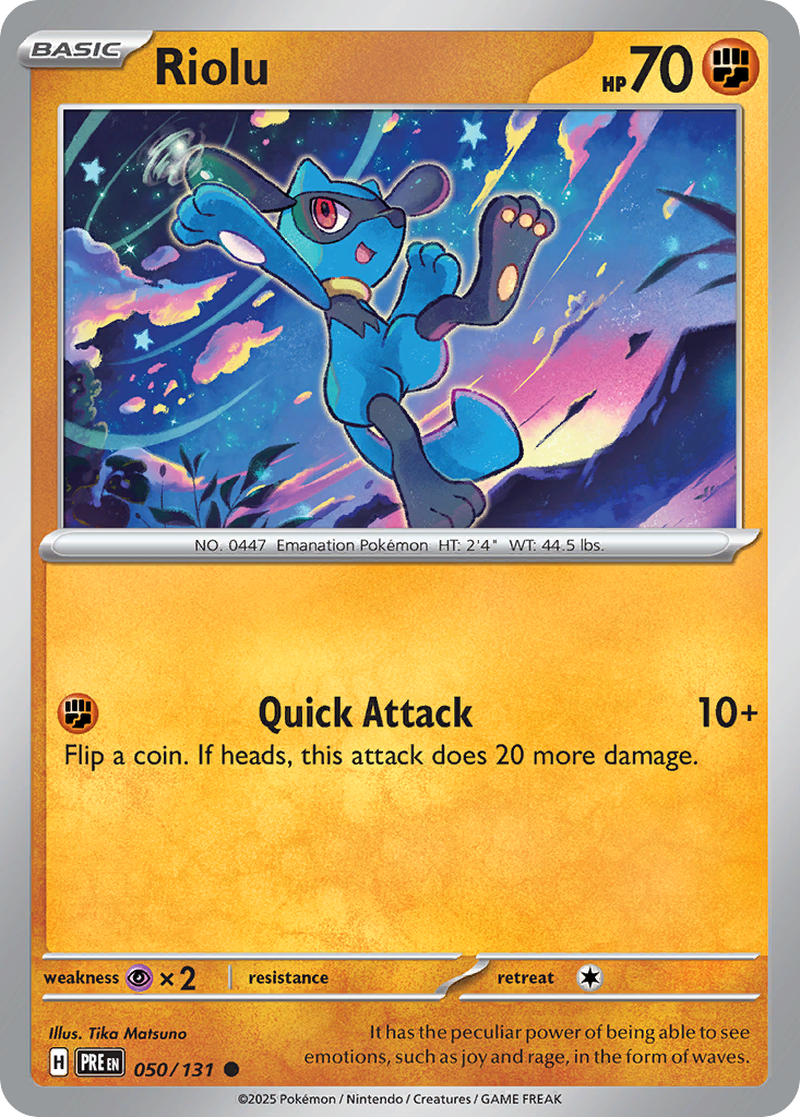 050/131 - Riolu - [Common] - Reverse Holo