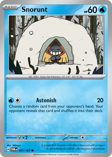 051/167 - Snorunt - [Common]