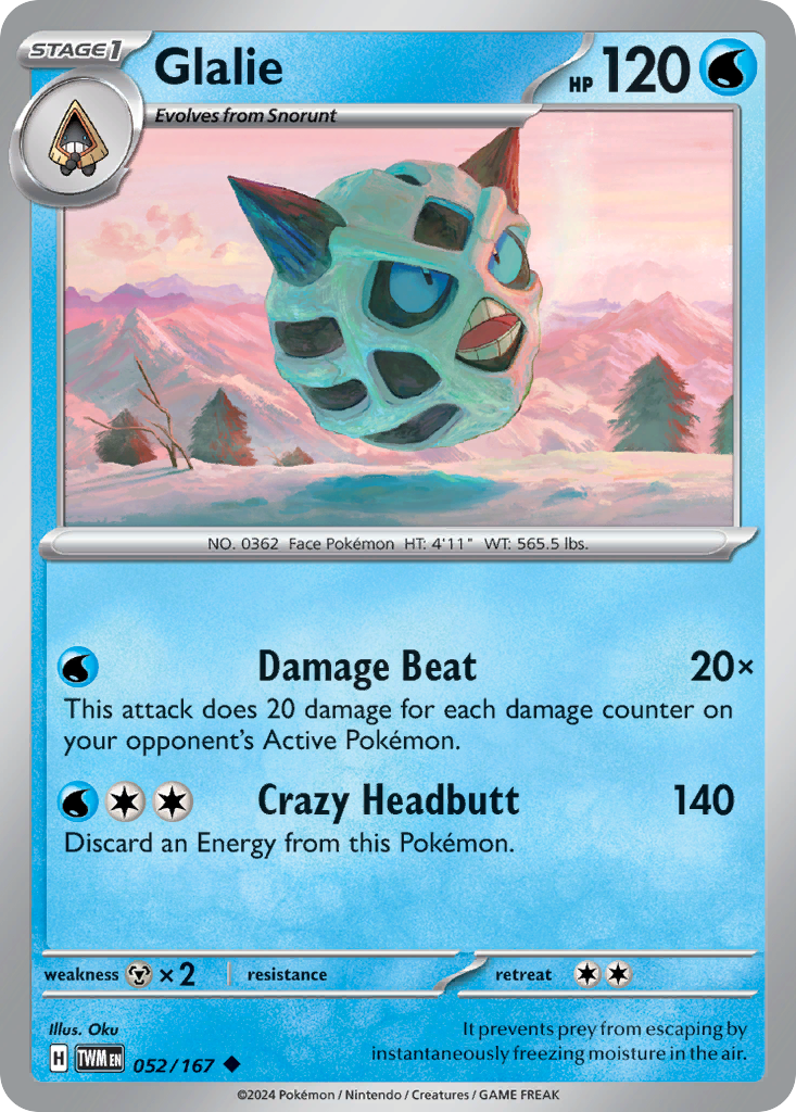 052/167 - Glalie - [Uncommon]