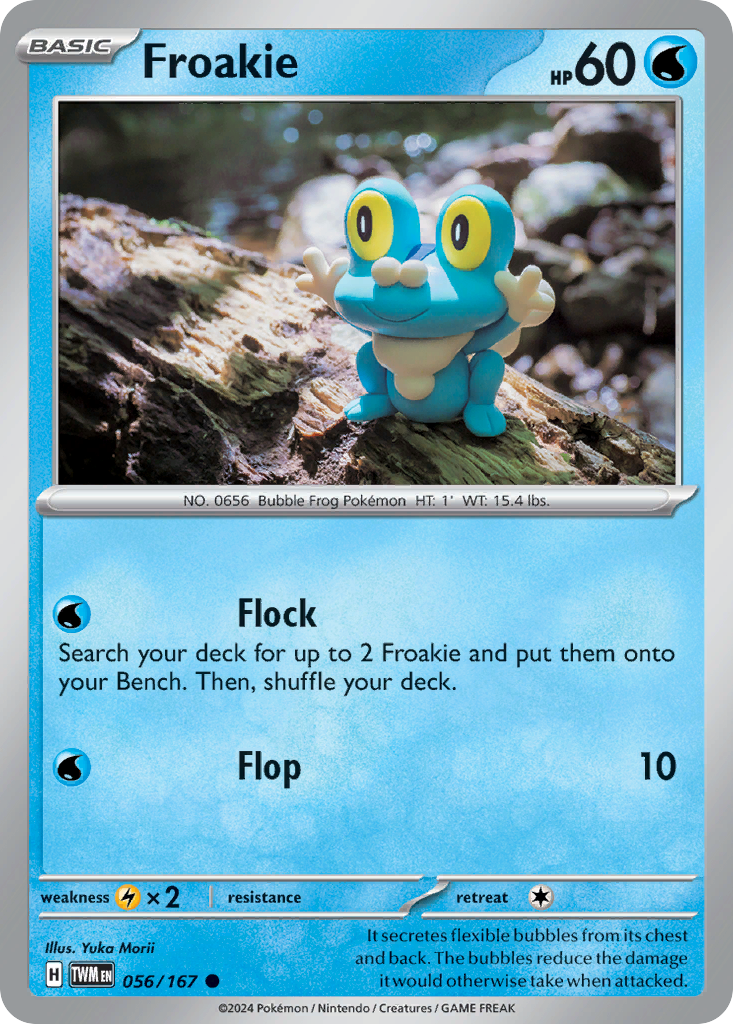 056/167 - Froakie - [Common] - Reverse Holo