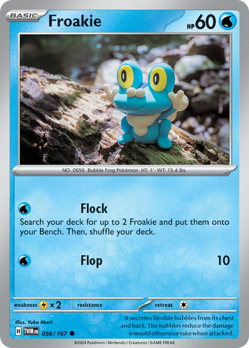 056/167 - Froakie - [Common] - Reverse Holo