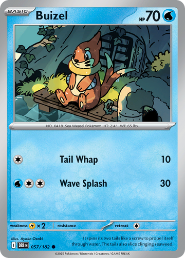 057/182 - Buizel - [Common]