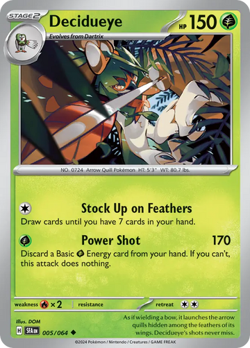 005/064 - Decidueye - [Uncommon] - Reverse Holo