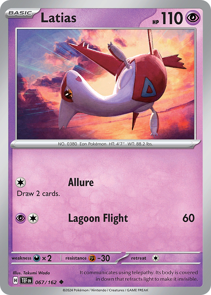 067/162 - Latias - [Uncommon] - Reverse Holo