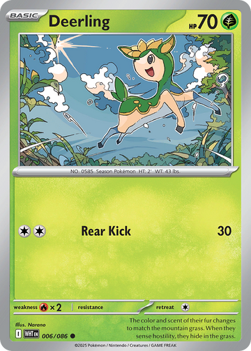 006/086 - Deerling - [Common] - Reverse Holo