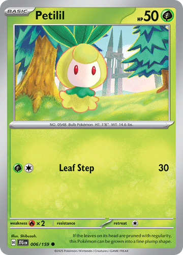 006/159 - Petilil - [Common] - Reverse Holo