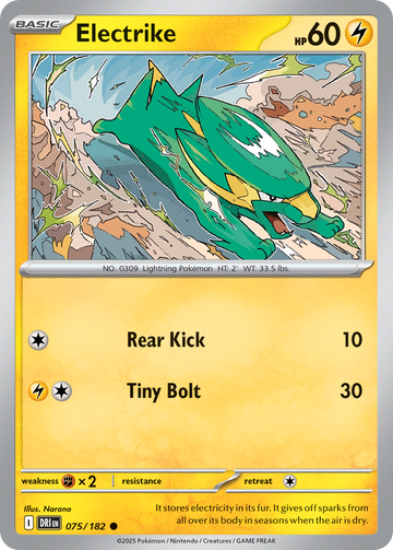 075/182 - Electrike - [Common] - Reverse Holo