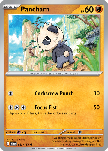 083/159 - Pancham - [Common] - Reverse Holo