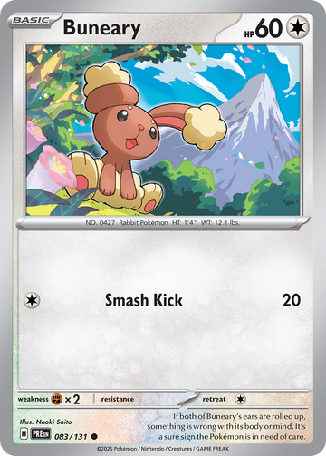 083/131 - Buneary - [Common] - Reverse Holo