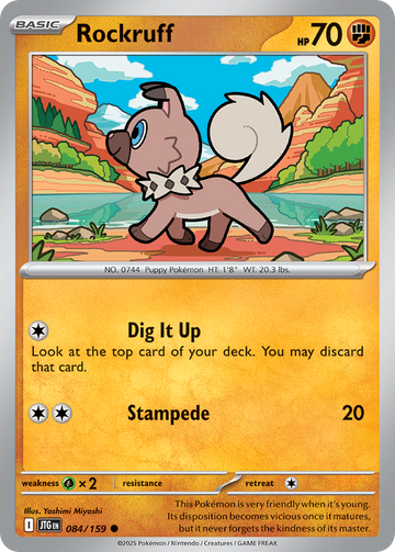 084/159 - Rockruff - [Common]