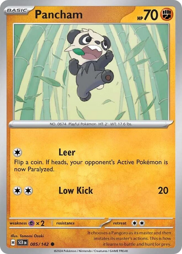 085/142 - Pancham - [Common] - Reverse Holo