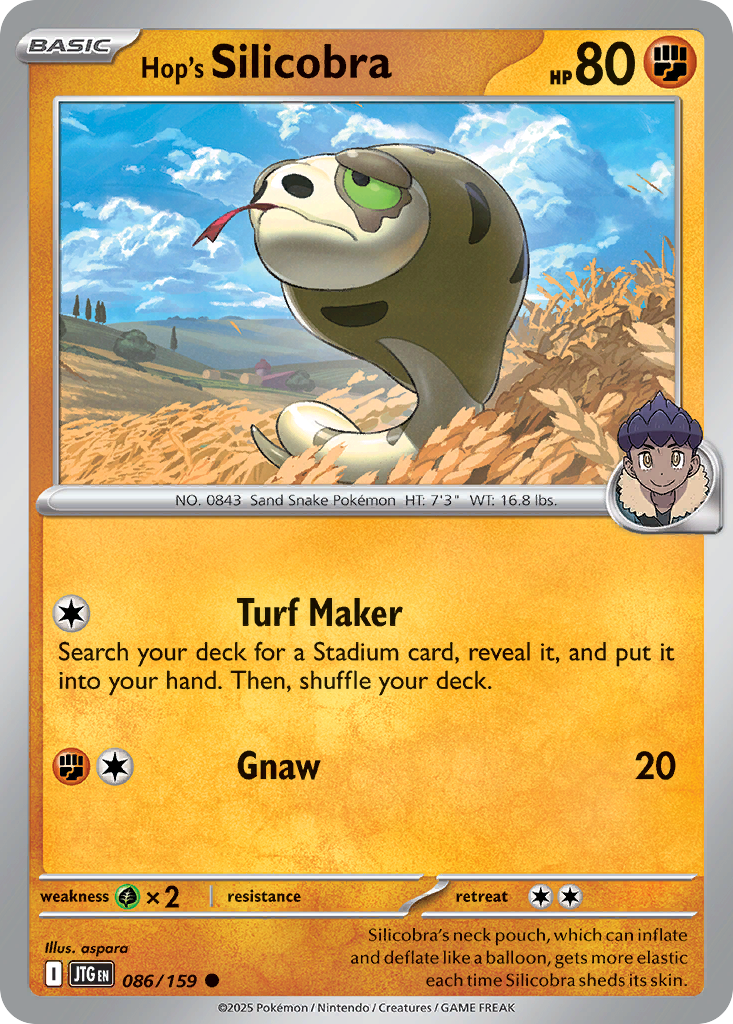 086/159 - Hop's Silicobra - [Common] - Reverse Holo