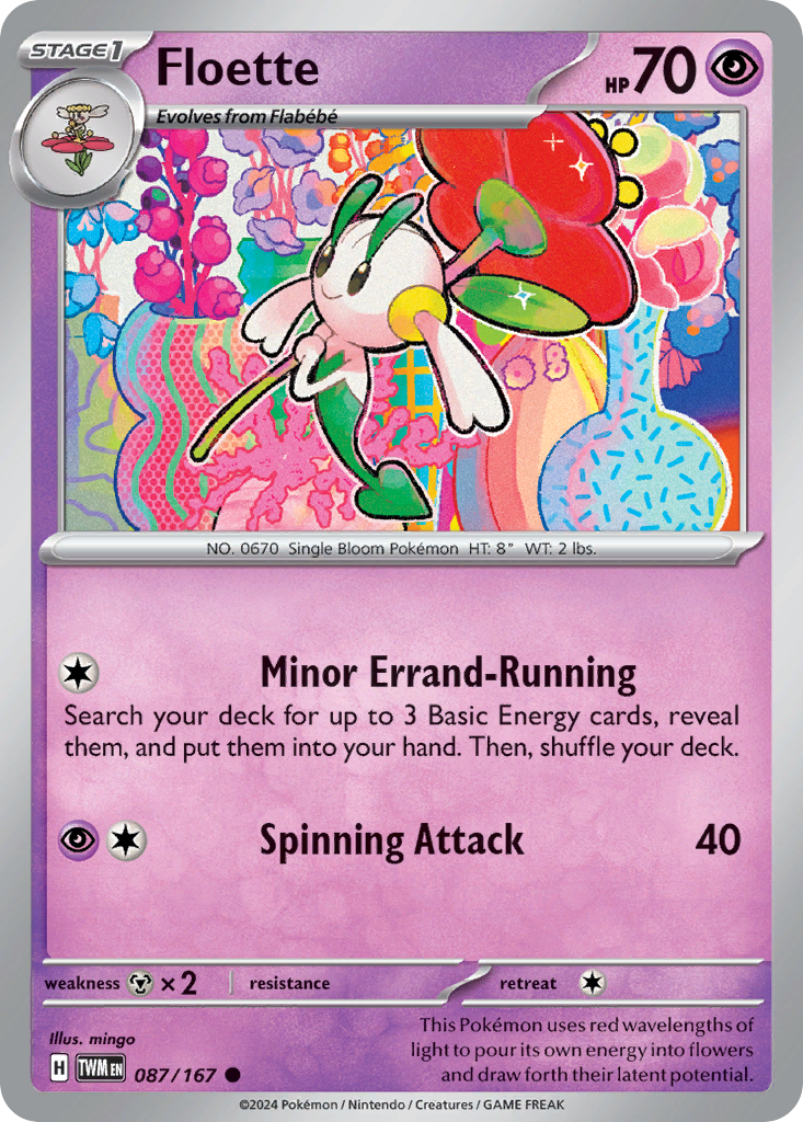 087/167 - Floette - [Common] - Reverse Holo