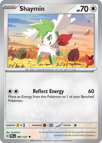 087/131 - Shaymin - [Uncommon] - Poké Ball Holo