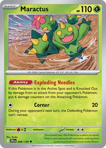 008/159 - Maractus - [Uncommon] - Reverse Holo