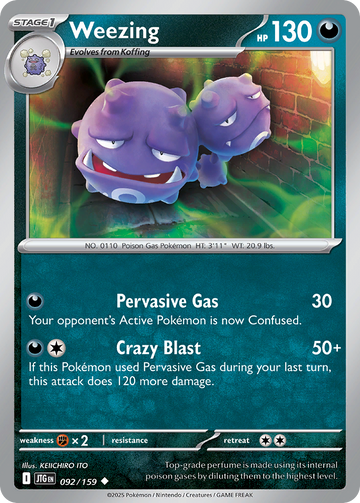 092/159 - Weezing - [Uncommon]