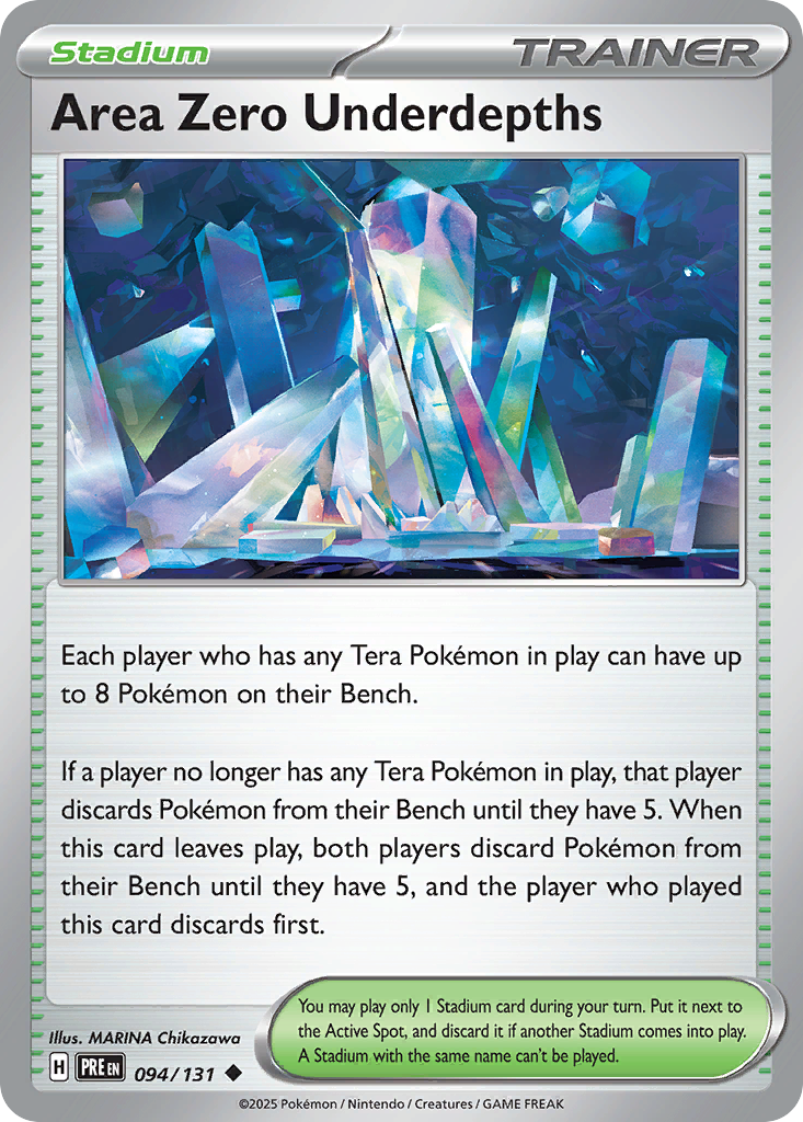 094/131 - Area Zero Underdepths - [Uncommon] - Reverse Holo