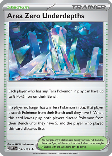 094/131 - Area Zero Underdepths - [Uncommon] - Reverse Holo