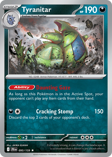 095/159 - Tyranitar - [Rare]