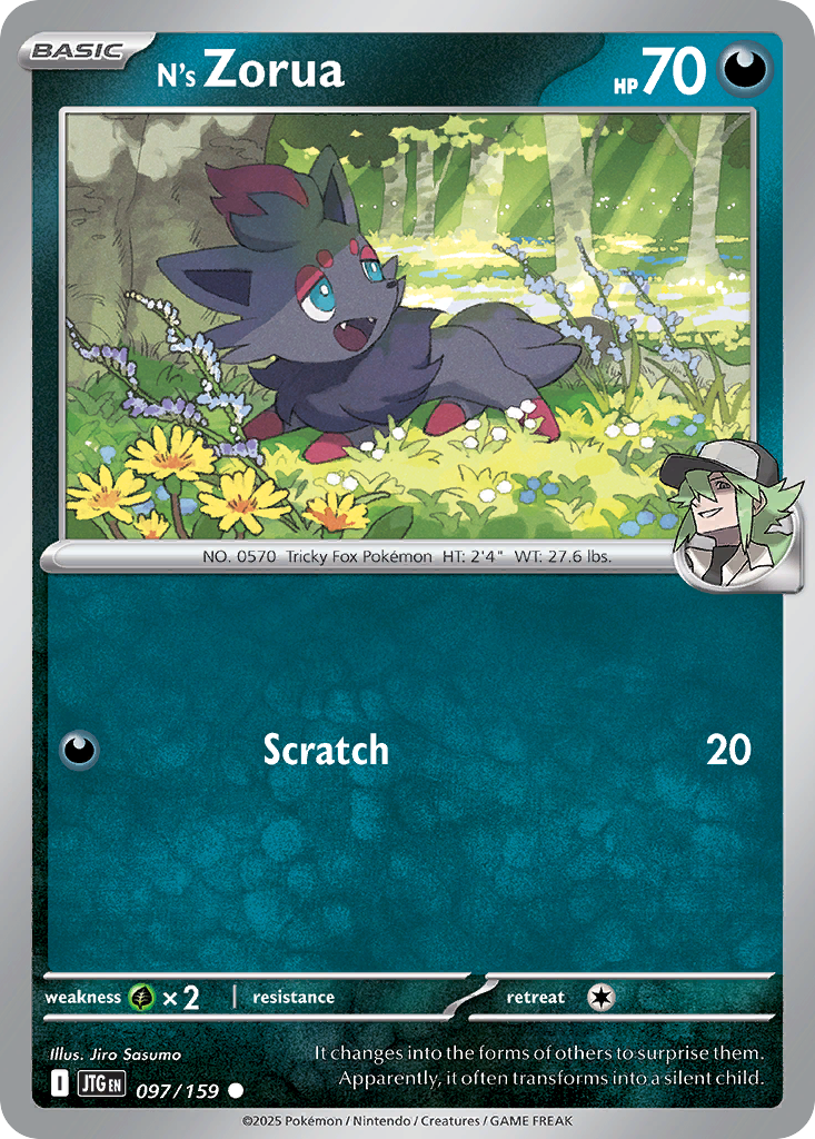 097/159 - N's Zorua - [Common]