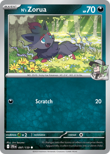 097/159 - N's Zorua - [Common]