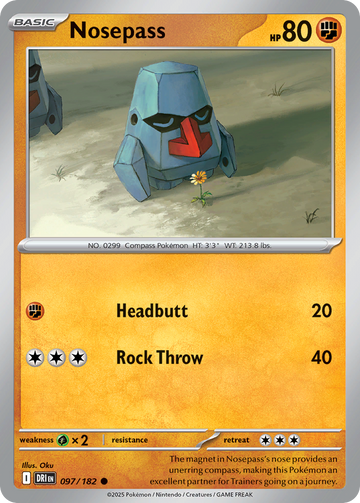 097/182 - Nosepass - [Common] - Reverse Holo