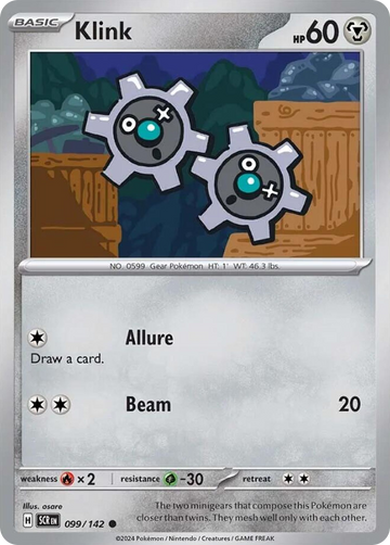 099/142 - Klink - [Common] - Reverse Holo