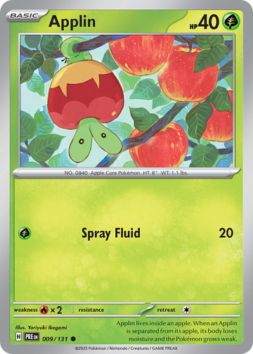 009/131 - Applin - [Common] - Reverse Holo
