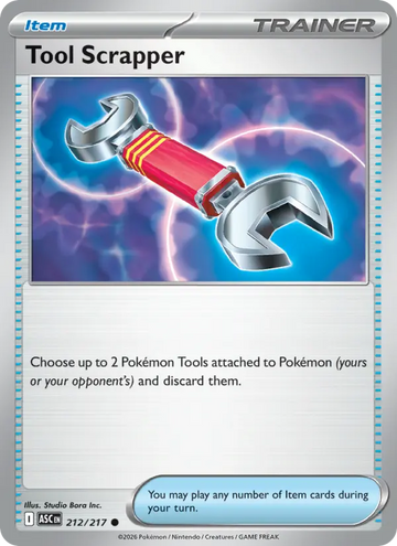 Losse Pokémonkaart 212/217 - Tool Scrapper - Ascended Heroes - [Common]
