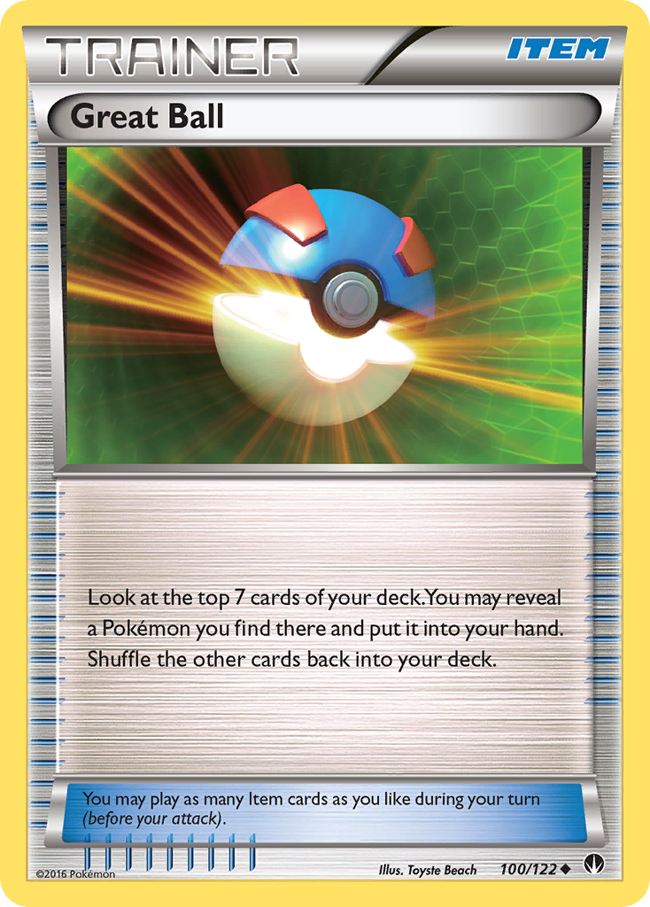 100/122 - Great Ball - [Uncommon]