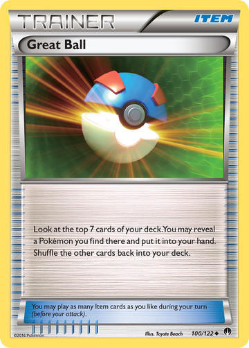 100/122 - Great Ball - [Uncommon]